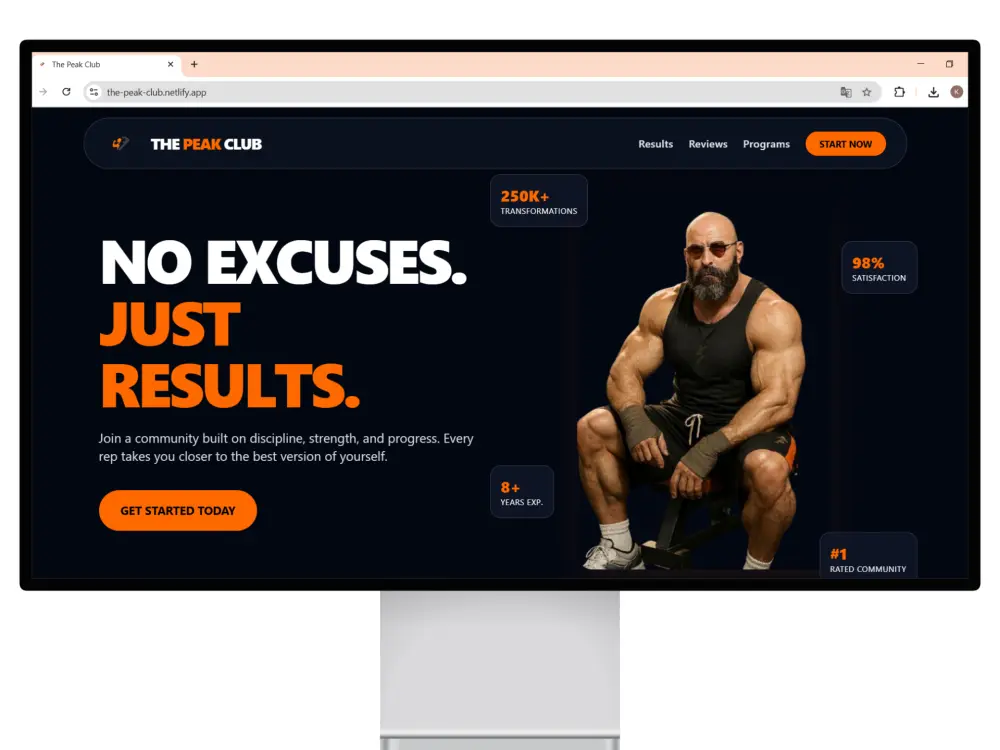 تصميم صفحة هبوط (Landing Page) احترافية ومتجاوبة