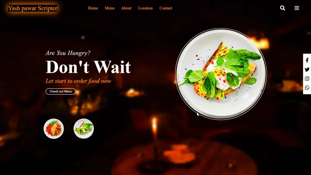 تصميم وبرمجة صفحة هبوط Landing Page متجاوبة باحترافية باستخدام HTML , CSS , React