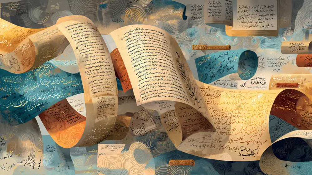 سأقوم بكتابة قصة مكونة من ثلاث اجزاء بثلاث لغات