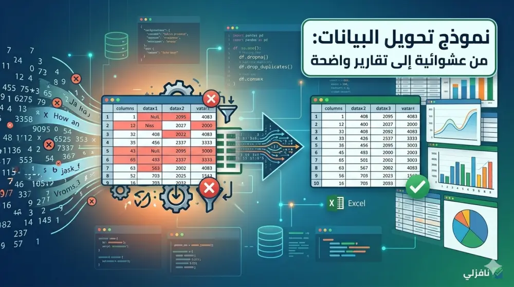 تنظيف وتنسيق البيانات، وتسليمه في ملف Excel منظم وجاهز للتحليل.