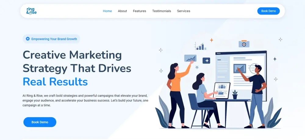 سأصمم صفحة هبوط احترافية (Landing Page) لشركتك أو نشاطك