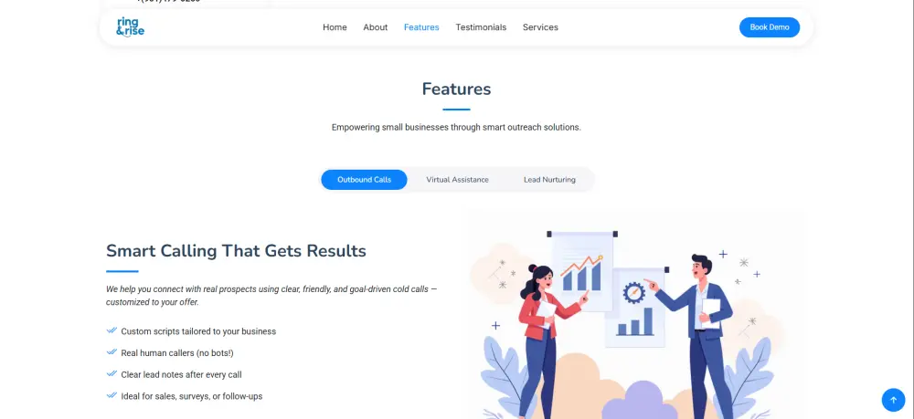 سأصمم صفحة هبوط احترافية (Landing Page) لشركتك أو نشاطك