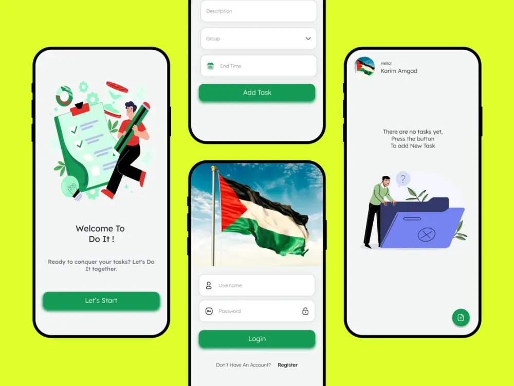 تطوير تطبيقات flutter تعمل على android و ios