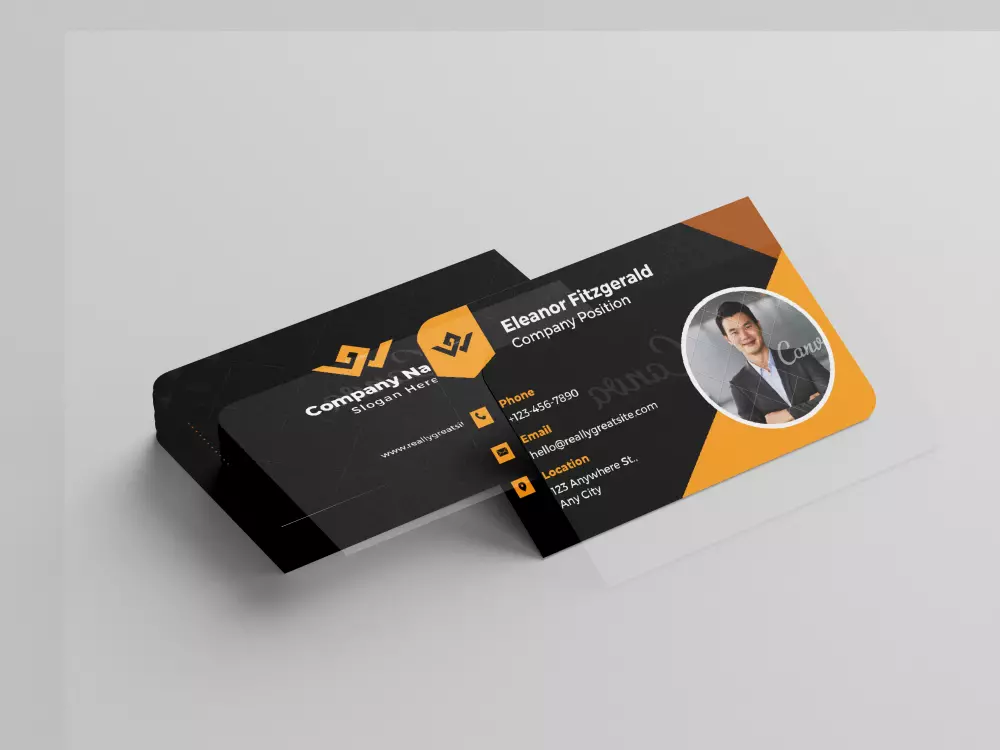 تصميم بطاقات عمل عصرية