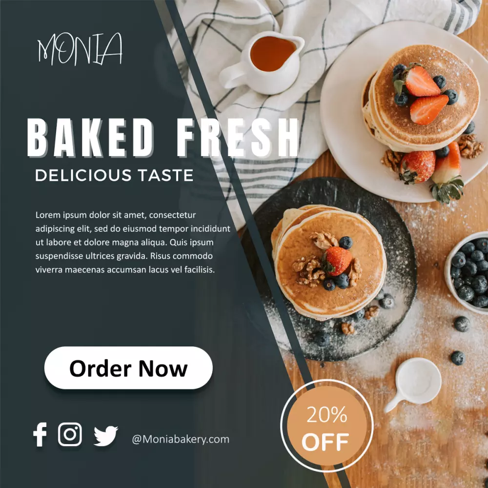 تصميم اعلانات سوشيال ميديا وبانرات مميزة