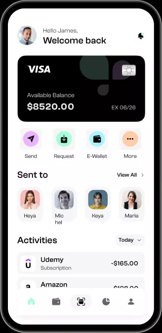 تصميم واجهة مستخدم استثنائية ومميزة لتطبيقك أو موقعك الإلكتروني.