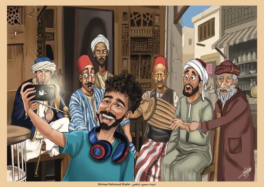 رسم كاريكاتير وبورتريه احترافي يدوي أو ديجيتال بأسلوب مميز