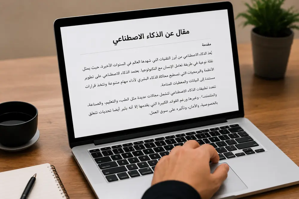 كتابة مقال متوافق مع السيو حتى 500 كلمة