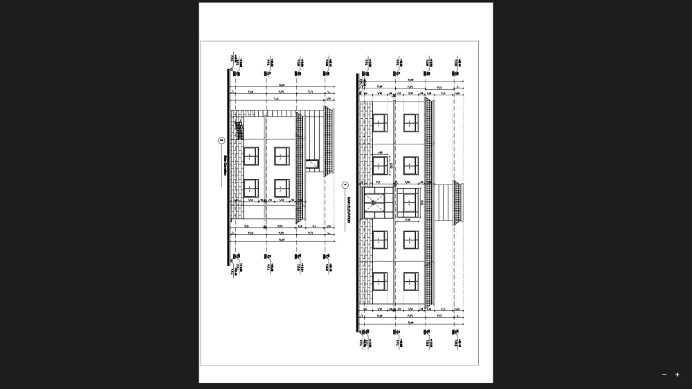 رسم باستخدام الاوتوكاد ومخططات معمارية