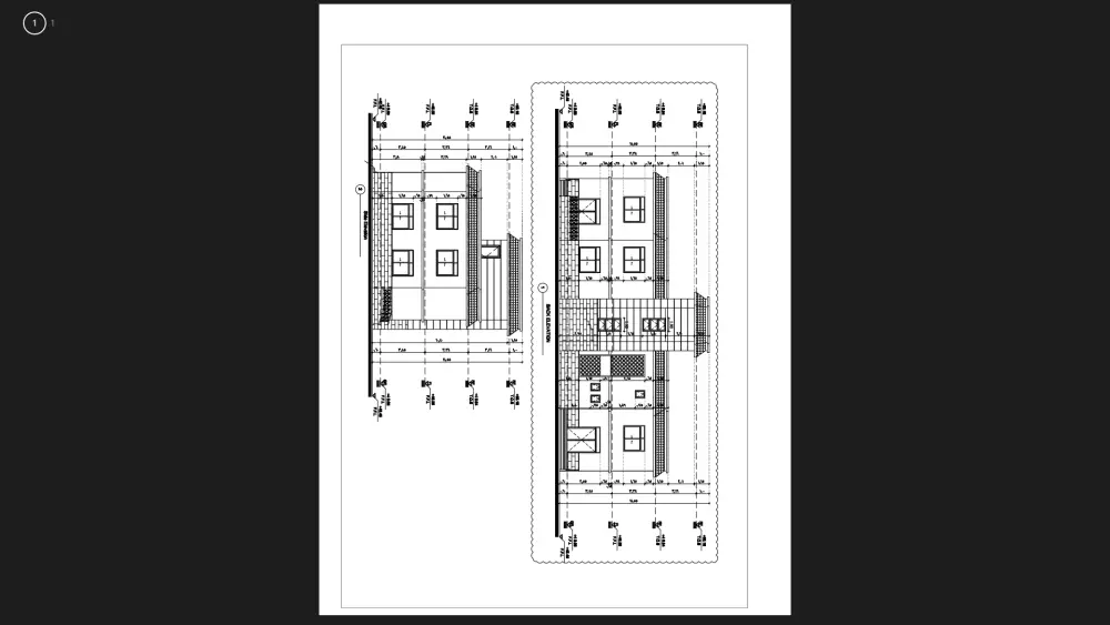 رسم باستخدام الاوتوكاد ومخططات معمارية