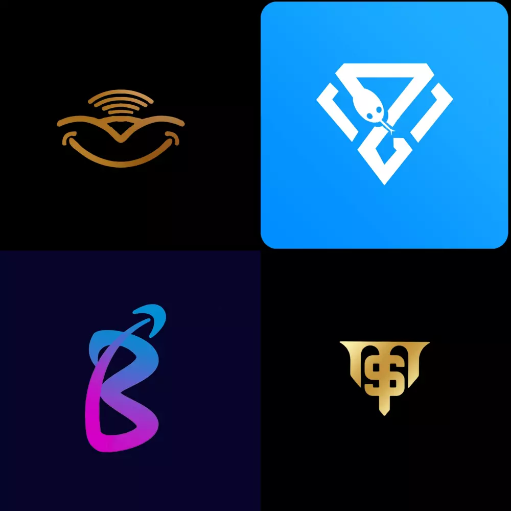 انشاء الشعارات (logo) الاحترافية بالاوان المناسة