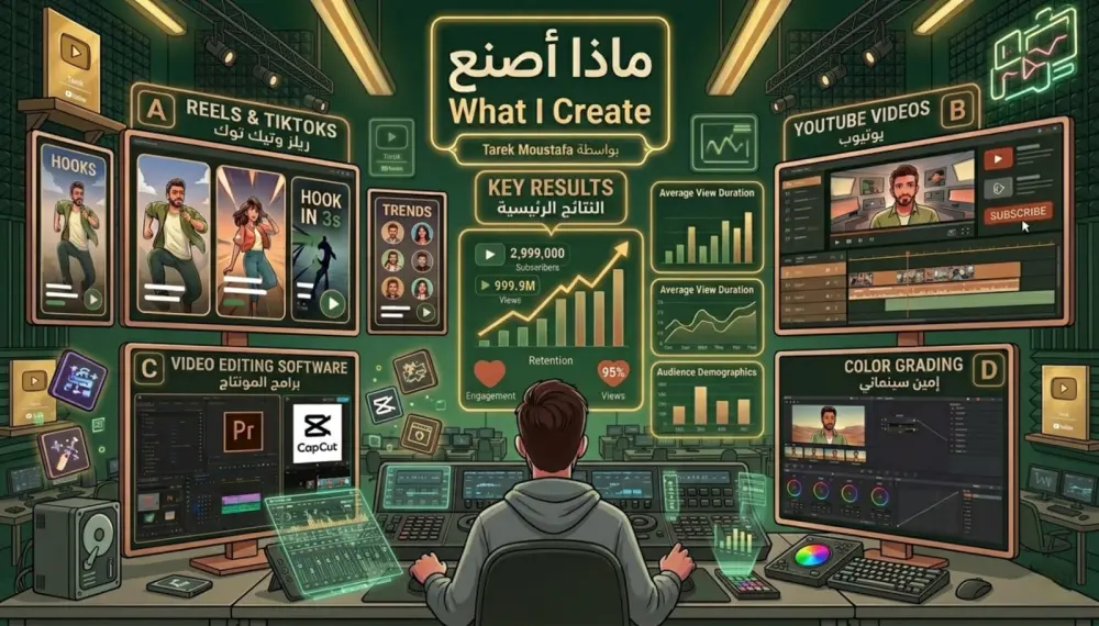 فيديوهات سوشيل ميديا بطريقه احترافيه