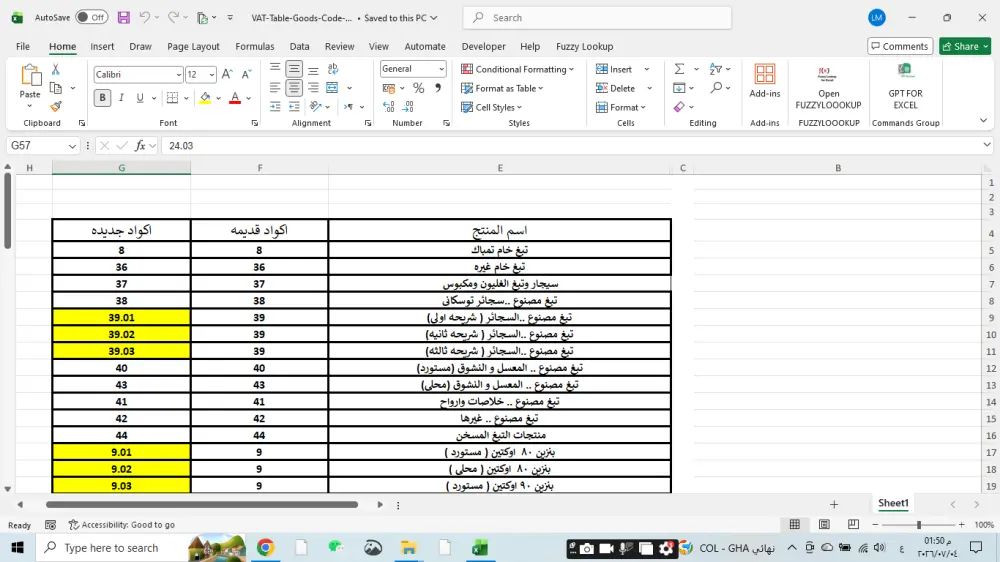 إعداد وتقديم إقرارات ضريبة القيمة المضافة (VAT) والفواتير بدقة