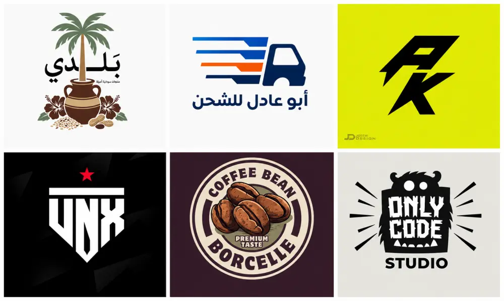 تصميم شعار (Logo) احترافي ومميز يعبر عن هوية مشروعك عدد (1)