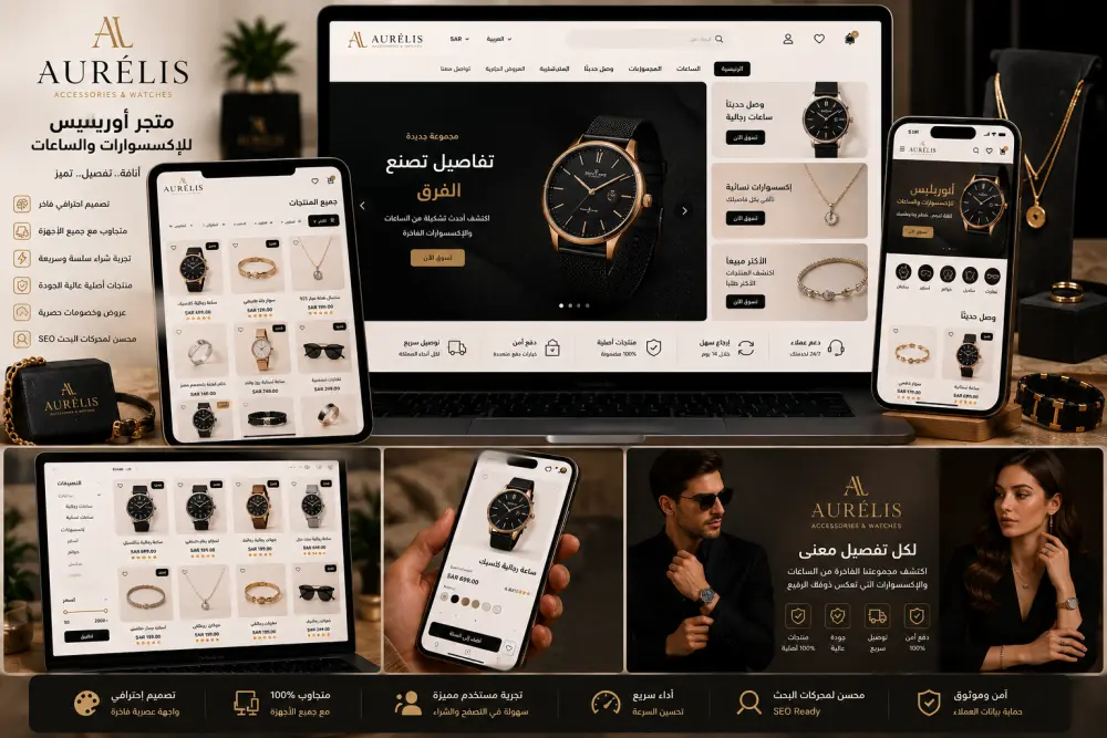 متجر الكترونى احترافى متعدد الاستخدامات   تم تطويره ليناسب مختلف الأنشطة التجارية ، مع تصميم عصري وتجربة استخدام احترافية .