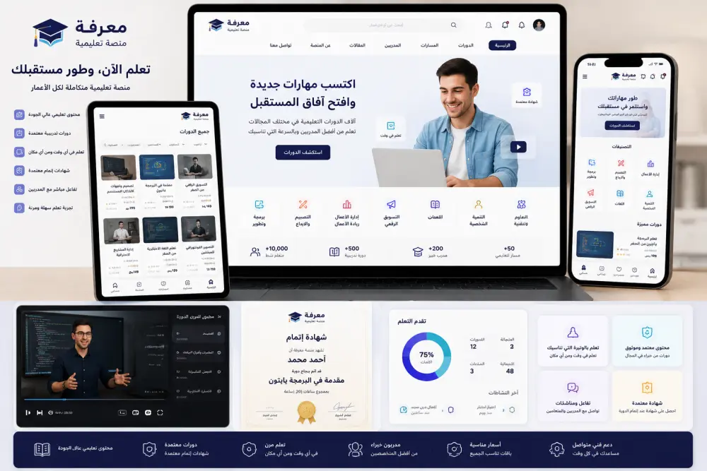 متجر الكترونى احترافى متعدد الاستخدامات   تم تطويره ليناسب مختلف الأنشطة التجارية ، مع تصميم عصري وتجربة استخدام احترافية .