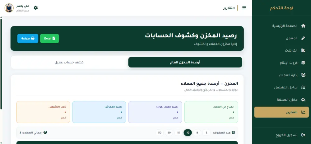 تصميم أنظمة مخصصة للشركات والمصانع وأصحاب المشاريع.