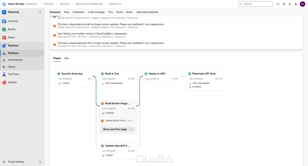 إعداد خطوط CI/CD باستخدام GitHub Action