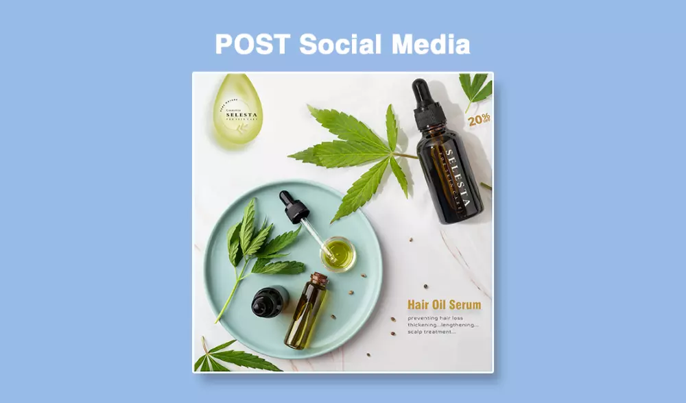 سأصمم لك 5 تصاميم بوست دقة عالية للسوشيال ميديا