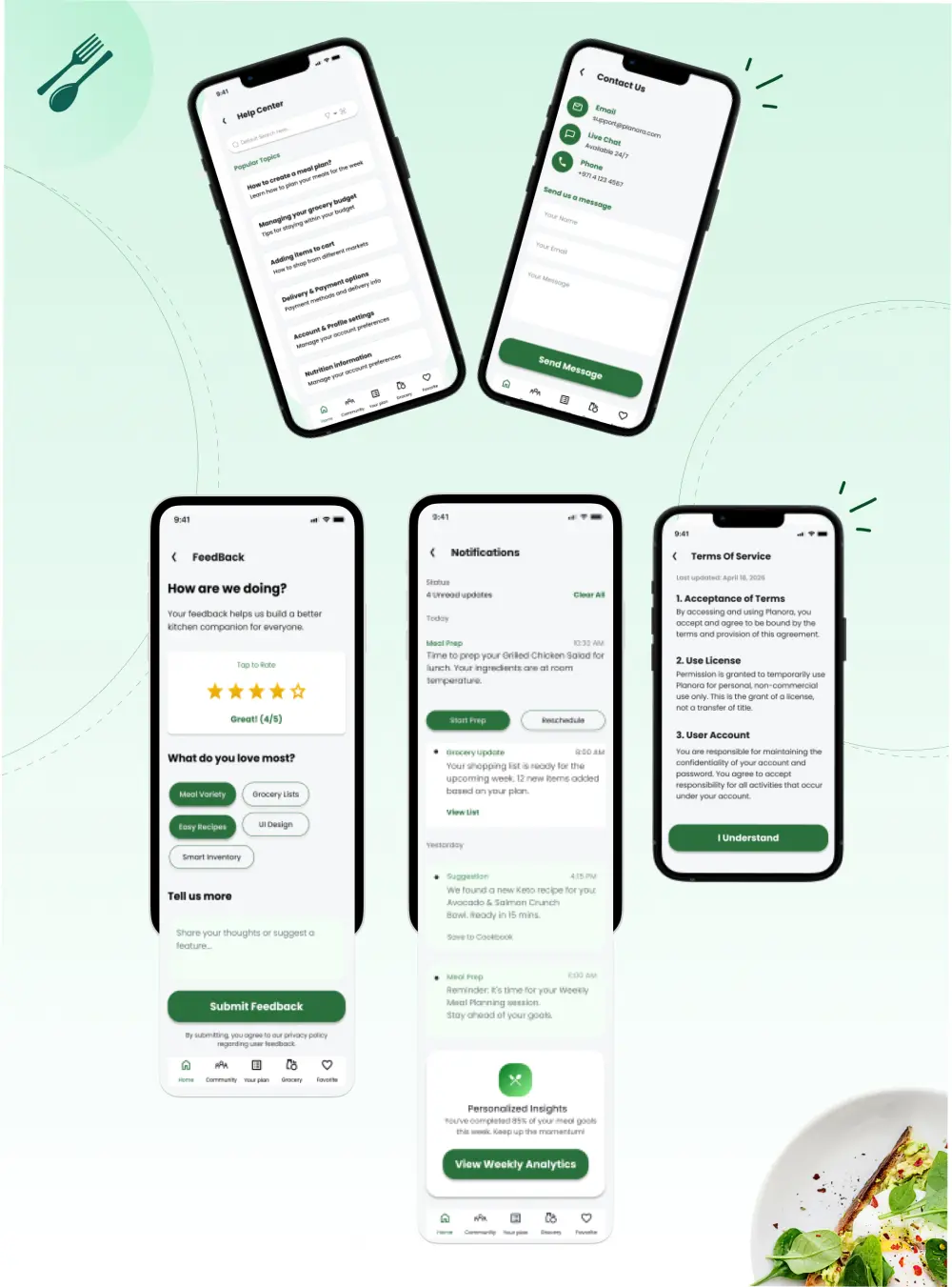 تصميم صفحة رئيسية ( Landing page ) و تطبيق موبايل باستخدام فيجما