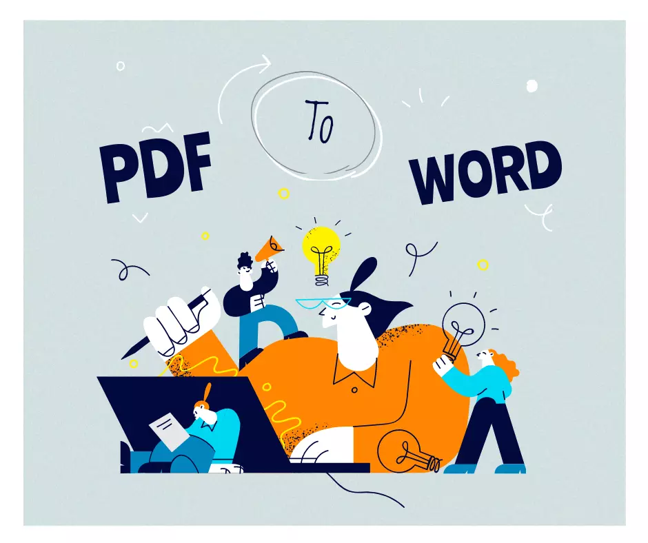 تحويل احترافي دقيق من ال PDF و الصور الي word