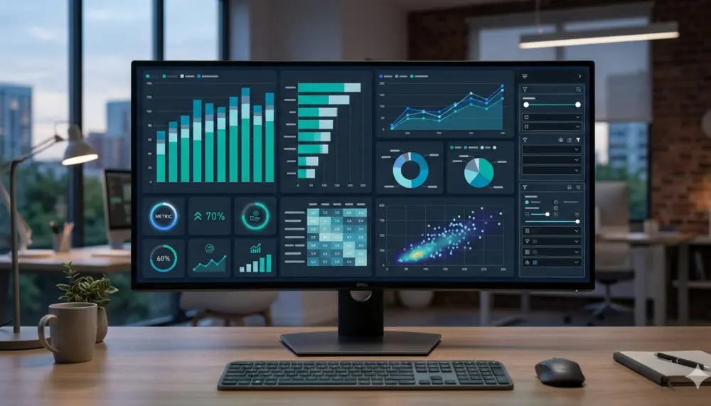 إنشاء Dashboards احترافية على Power BI لعرض وتحليل البيانات