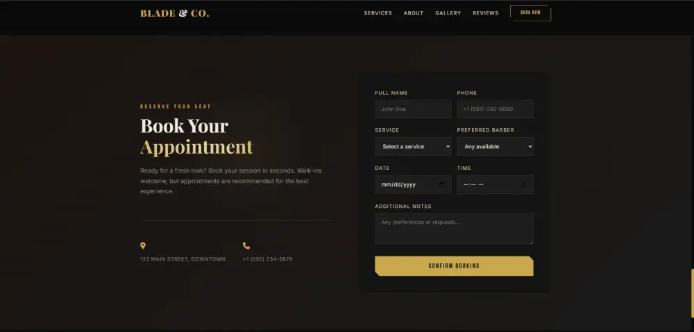 إنشاء صفحة هبوط Landing Page جذابة وسريعة