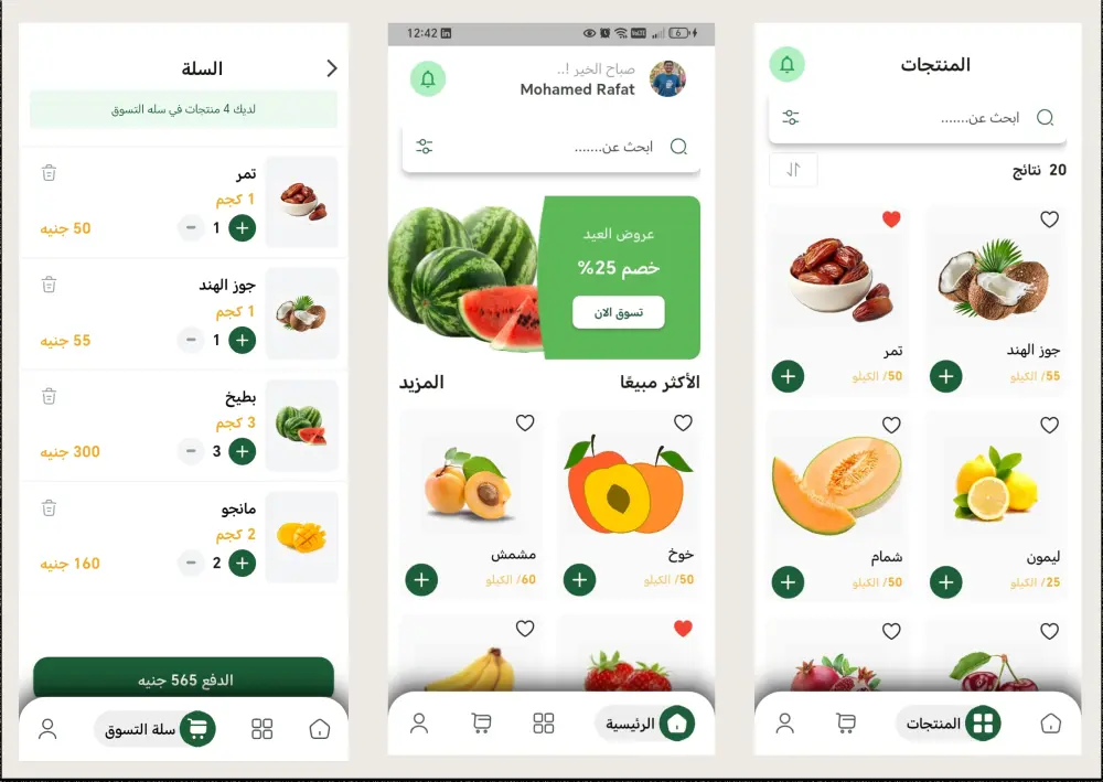 برمجة وتصميم واجهة تطبيق موبايل صفحة واحدة باستخدام Flutter