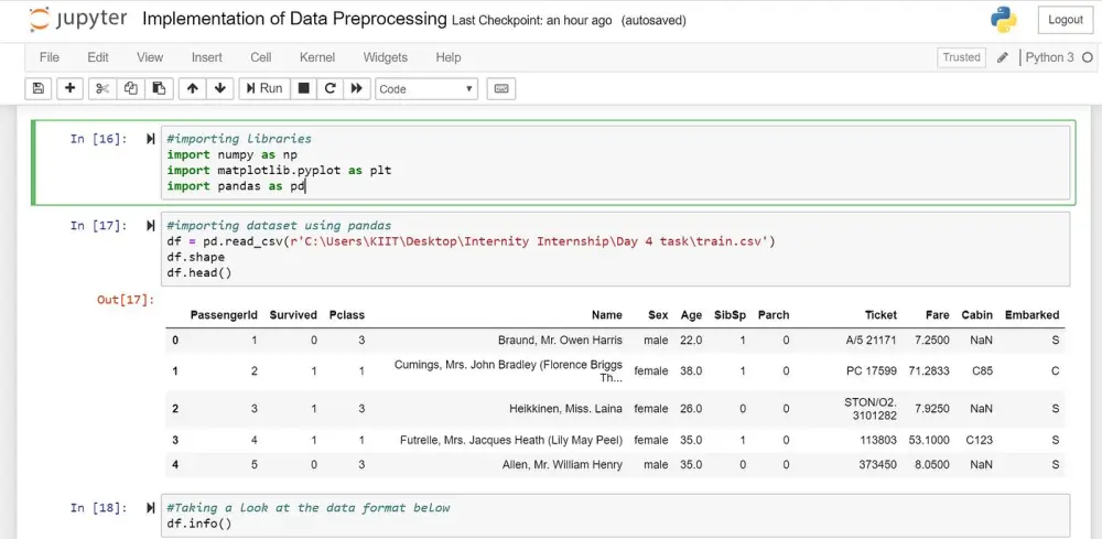 سأقوم بتنظيف وتجهيز البيانات الخاصة بك لتصبح جاهزة للاستخدام في مشاريع Data Science وMachine Learning.