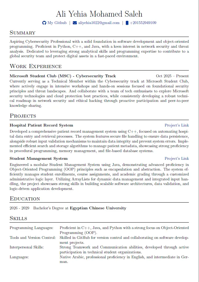 القيام ب CV بشكل احترافي