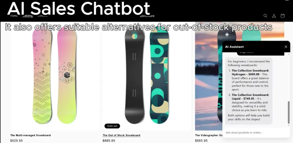 برمجة شات بوت ذكي (AI Chatbot) للمبيعات والدعم الفني لمتجرك