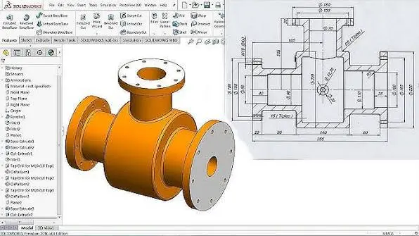 تصميم مجسمات وهياكل الروبوتات ومشاريع التخرج 3D عبر SolidWorks و Fusion 360