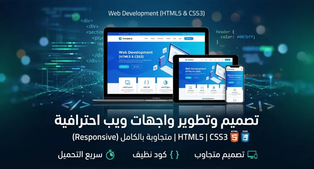 انشاء مواقع ويب احترافية