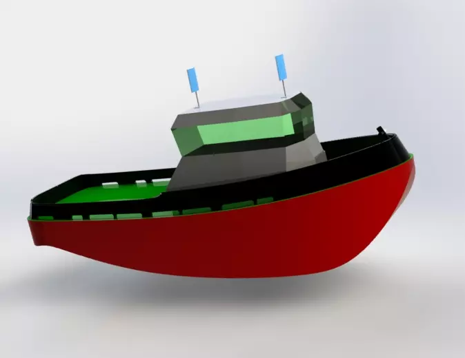 تصميم ودراسة ميكانيكية والمحاكاة solidworks