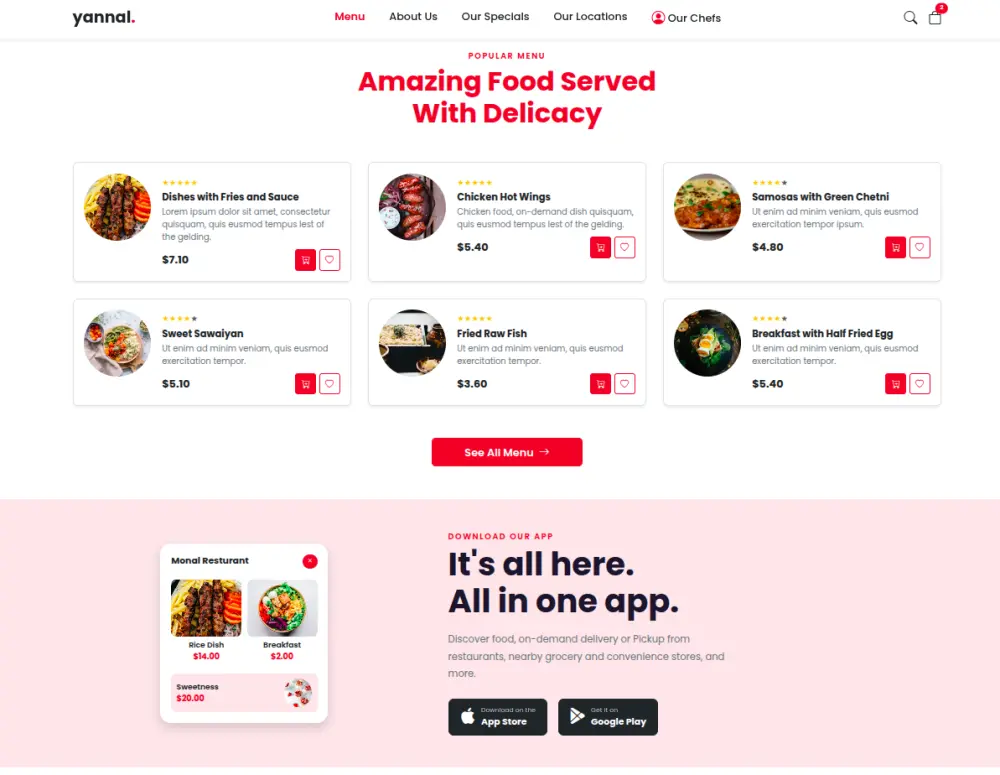 برمجة وتطوير صفحة هبوط (Landing Page) احترافية ومتجاوبة