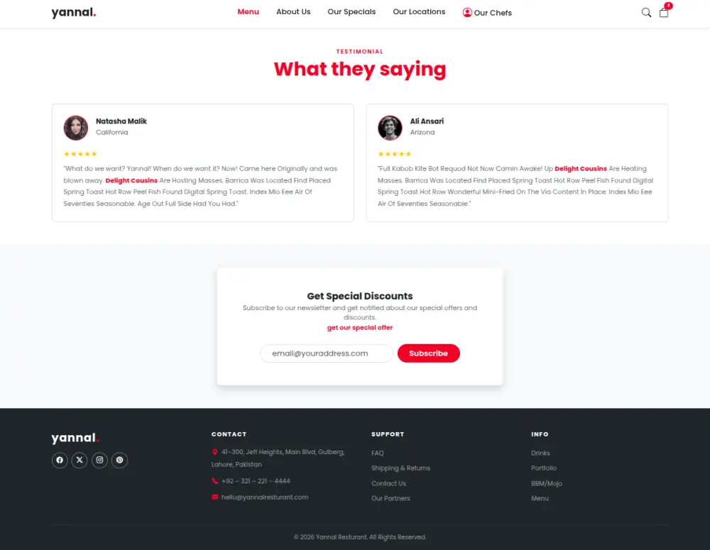 برمجة وتطوير صفحة هبوط (Landing Page) احترافية ومتجاوبة