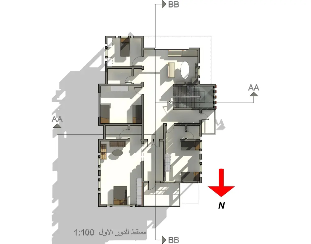 تصميم معماري ومخططات منازل.