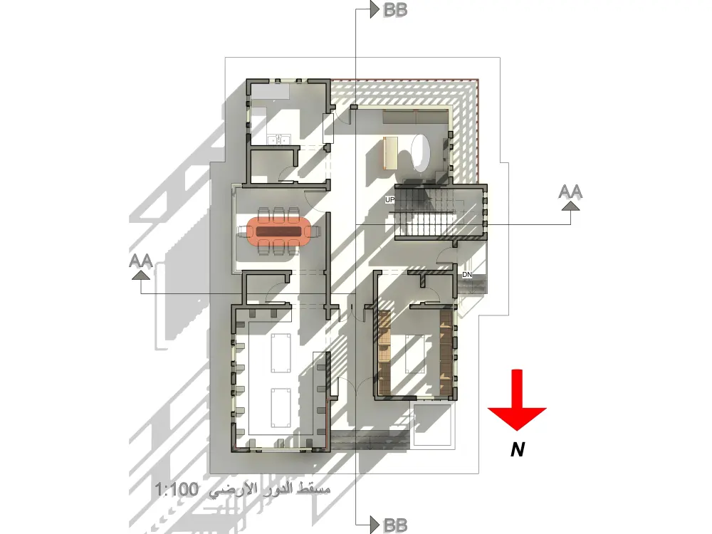 تصميم معماري ومخططات منازل.