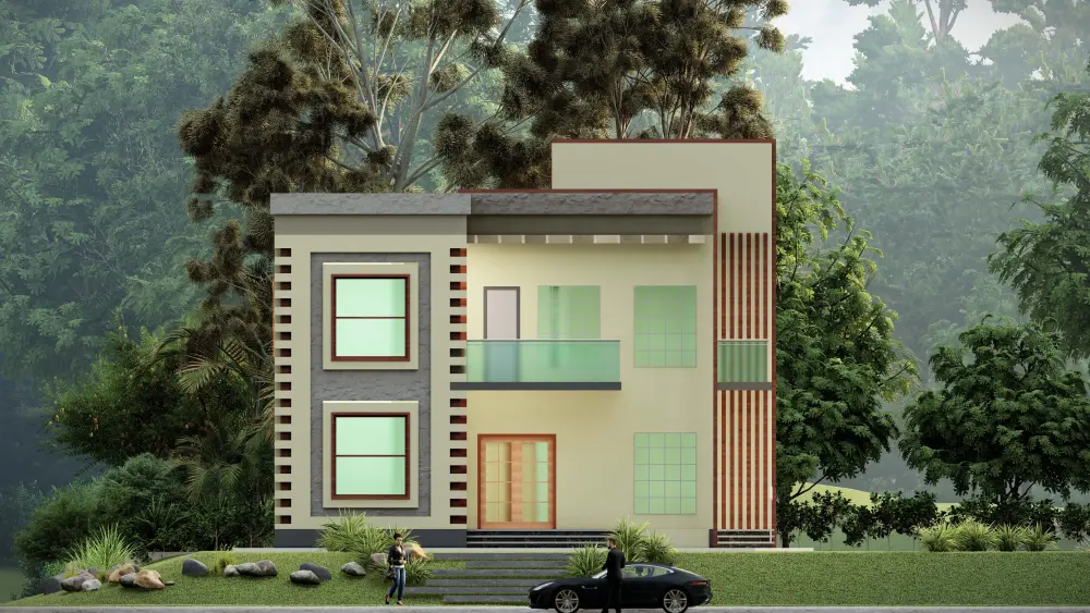 تصميم معماري ومخططات منازل.