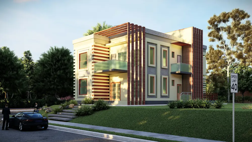 تصميم معماري ومخططات منازل.