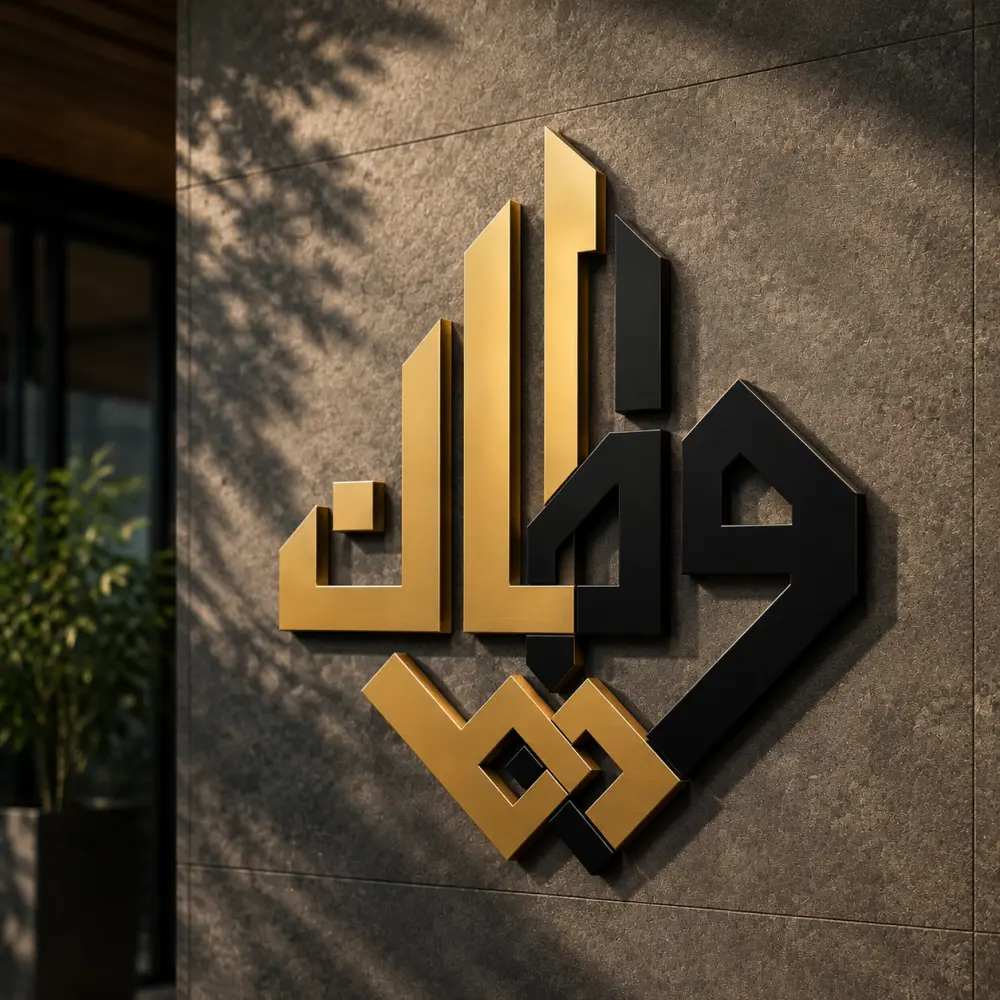 تصميم شعار مخطوط عربي احترافي وفاخر يعكس هوية علامتك التجارية