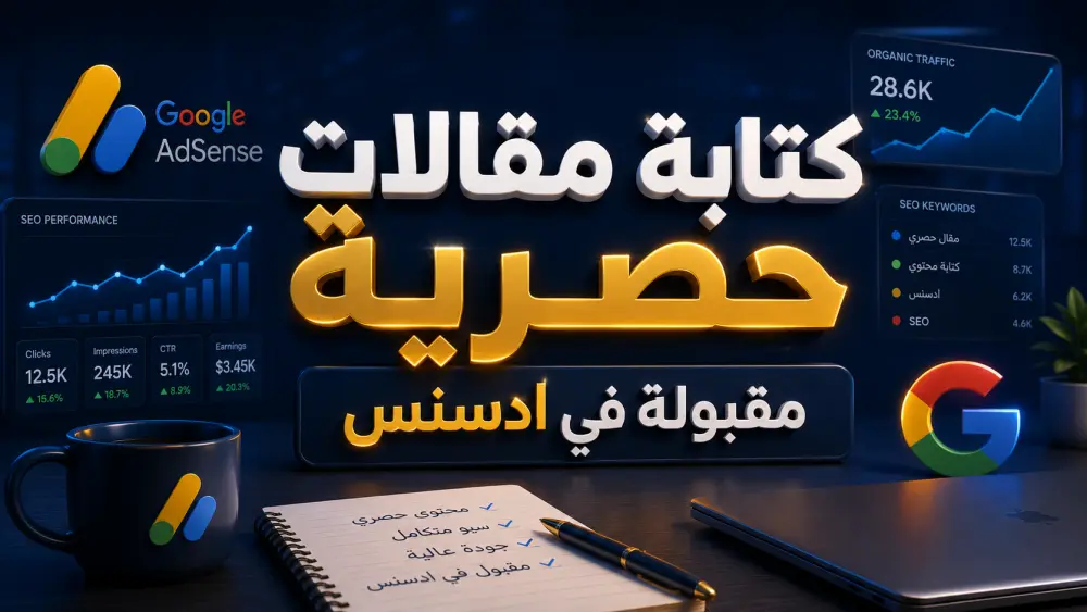 خدمة كتابة مقالات حصرية مقبولة بادسنس