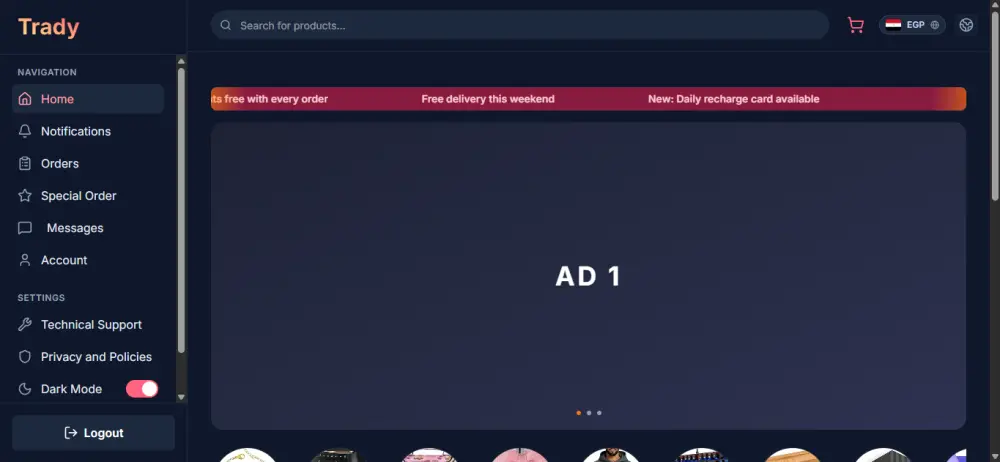 تطوير وبناء متجر إلكتروني متكامل (Multi-Vendor) جاهز للعمل
