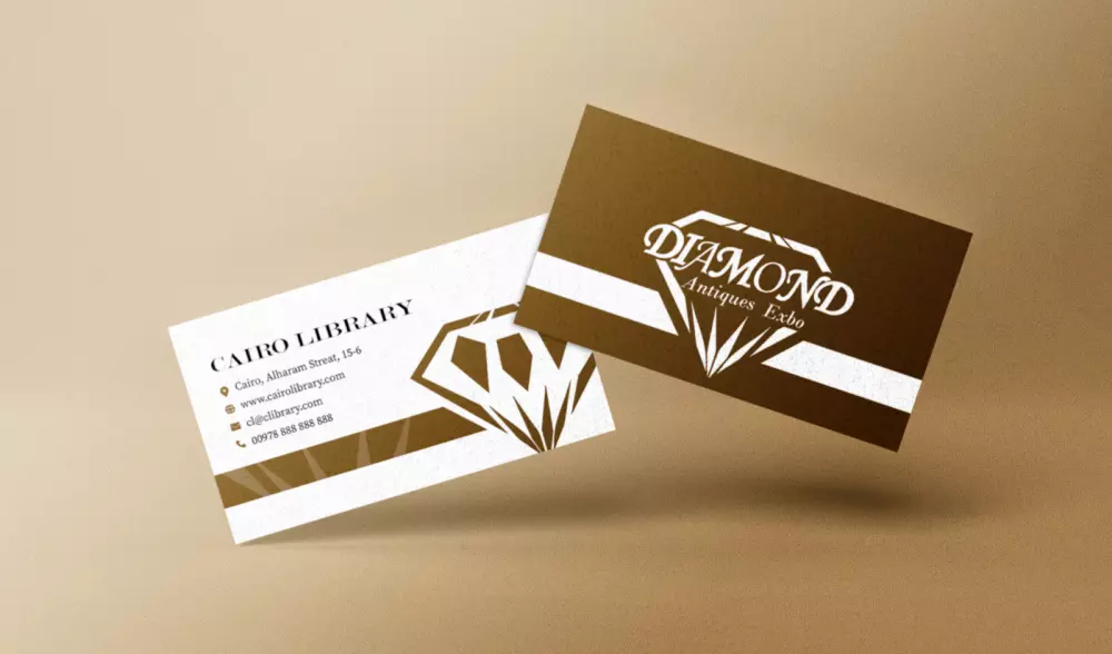 تصميم بطاقة أعمال ( بزنس كارد - business card )