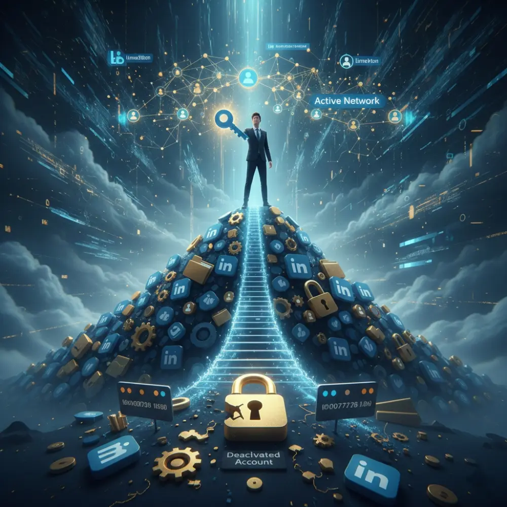 استرجاع حساب LinkedIn المقيد أو المحذوف