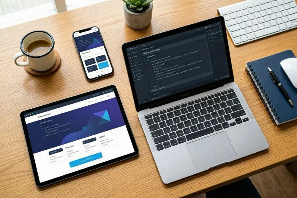 تطوير واجهات مستخدم احترافية وتفاعلية