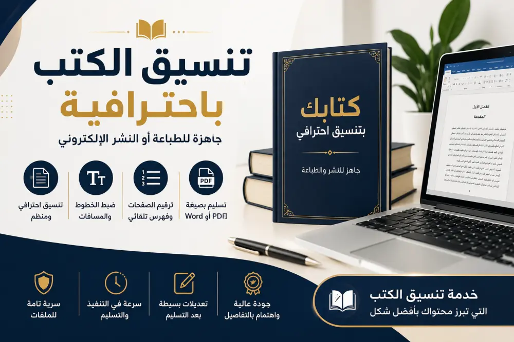 تنسيق الكتب والملفات باحترافية للطباعة أو النشر الإلكتروني