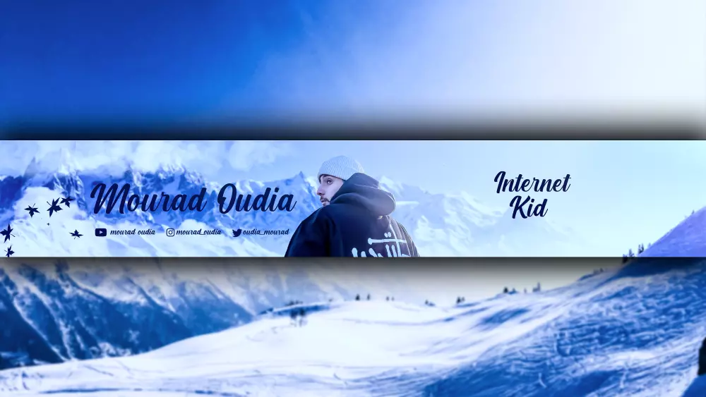 تصميم اغلفة و خلفيات احترافية لمختلف منصات التواصل الاجتماعي