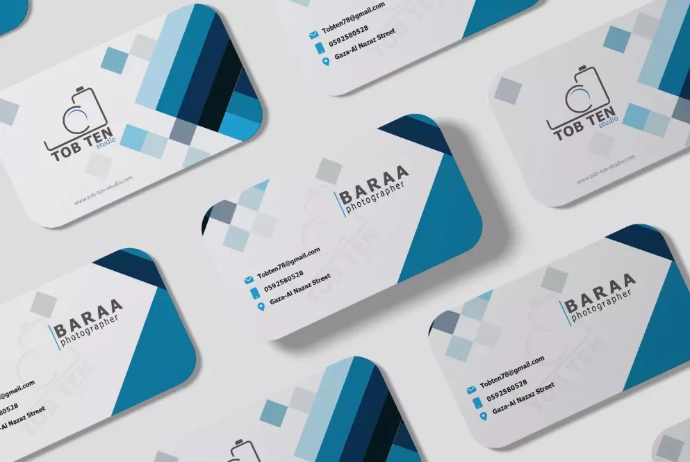 تصميم بطاقة اعمال