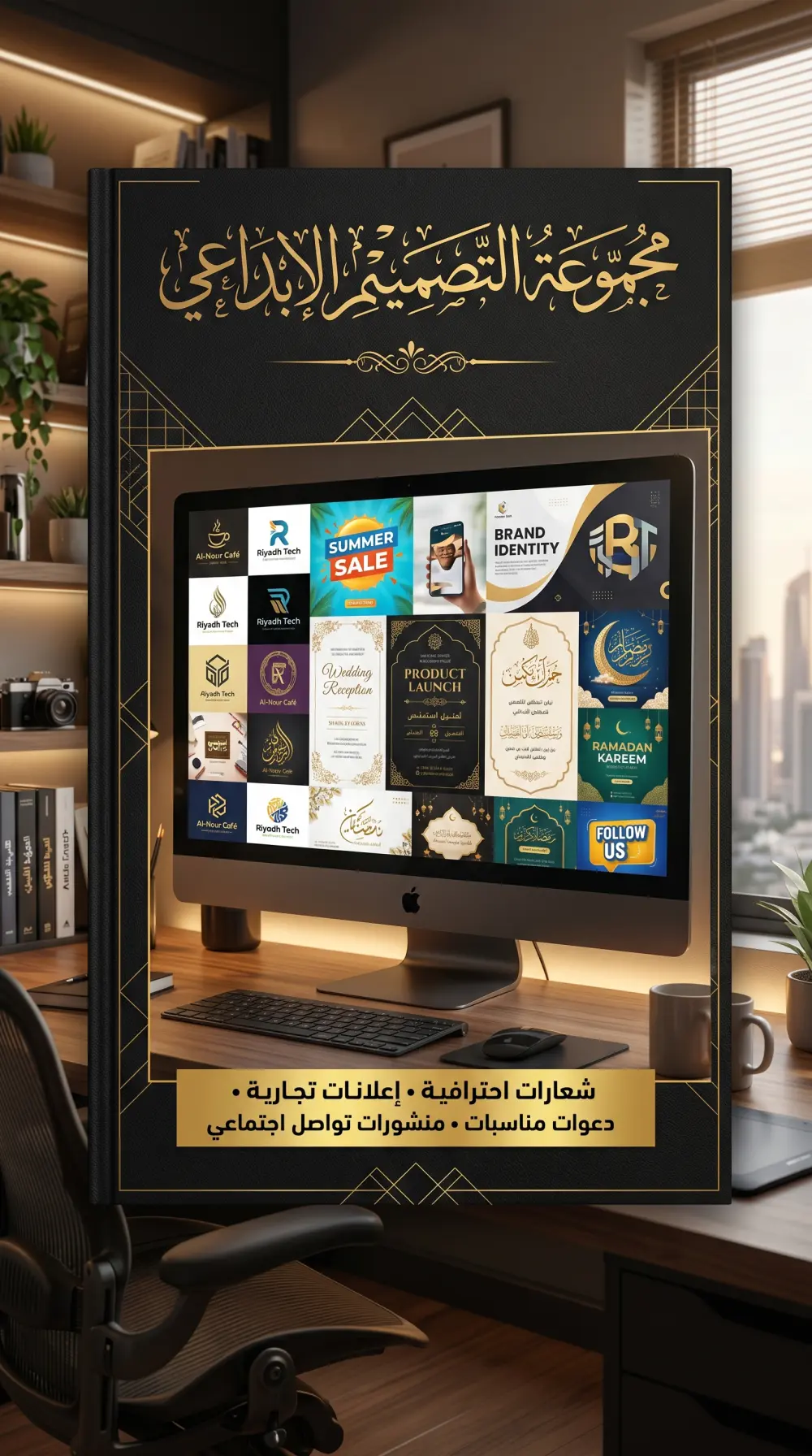 تصميم دعوات ومناسب وإعلانات